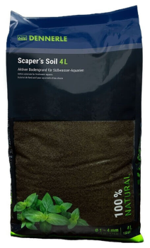 Dennerle Scaper`s Soil 1-4mm 4Liter Aktiver Bodengrund f&uuml;r Pflanzen-Aquarien