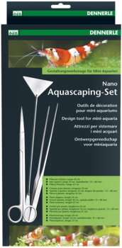 Dennerle Nano Aquascaping-Set Gestaltungswerkzeuge f&uuml;r Mini-Aquarien