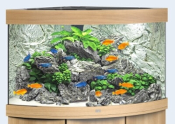 Juwel Trigon 190 Eck-Aquarium-Set 190l helles Holz