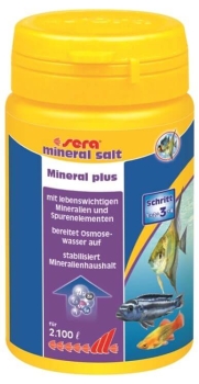 sera mineral salt 105g zur Anreicherung von Wasser
