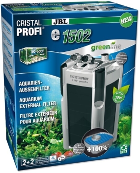 JBL Aussenfilter CristalProfi e1502 greenline f&uuml;r Aquarien bis 700L