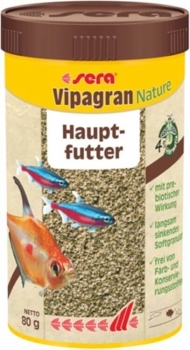 sera vipagran Nature 250ml Hauptfutter f&uuml;r alle...