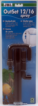 JBL OutSet spray 12/16 Wasserr&uuml;cklauf-Set mit 2-teiligem D&uuml;senstrahlrohr f&uuml;r Aussenfilter
