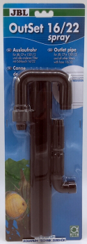 JBL OutSet spray 16/22 Wasserr&uuml;cklauf-Set mit 2-teiligem D&uuml;senstrahlrohr f&uuml;r Aussenfilter
