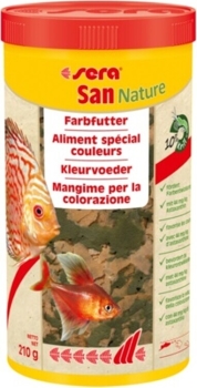 sera san Nature 1000ml Farbfutter aus Flocken f&uuml;r...