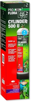 JBL ProFlora CO2 Cylinder 500 U CO2-Einweg-Vorratsflasche...