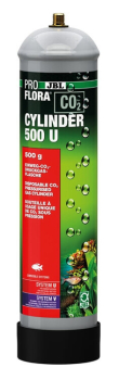JBL ProFlora CO2 Cylinder 500 U CO2-Einweg-Vorratsflasche 500g