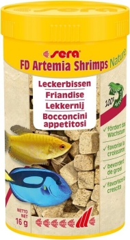 sera FD Artemia Shrimps Nature 250ml...
