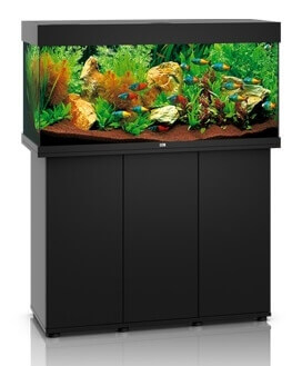 Juwel Rio 180 Aquarium-Set 180l schwarz mit Unterschrank