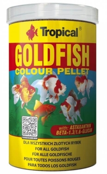 Tropical Goldfish Colour Pellet 250 ml