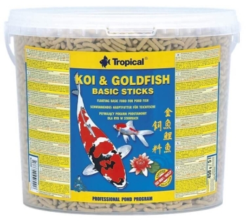 Tropical Koi &amp; Goldfish Basic Sticks 5 Liter