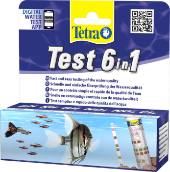 Tetra Test Streifen 6 in 1 Schnelle &Uuml;berpr&uuml;fung...