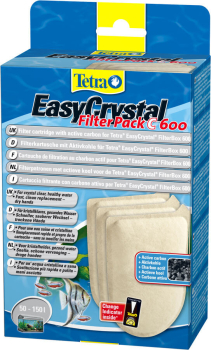 Tetra EasyCrystal Filter Pack C600 mit Aktivkohle...